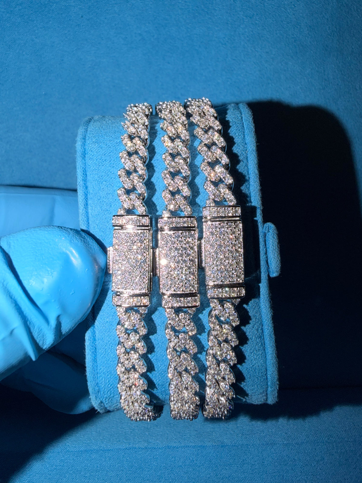 6mm Moissanite Cuban Bracelet